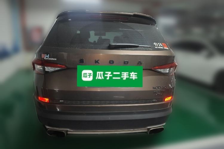 Used Skoda Kodiaq 2019 Facelifted TSI380 7-Seater All-Wheel-Drive Flagship Version China VI Standard Rear