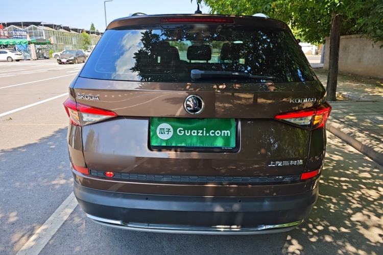 Used Skoda Kodiaq 2019 TSI380 7-Seater Four-Wheel-Drive Flagship Model China V Standard Rear