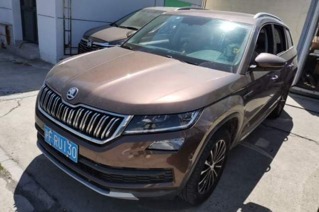 Used Skoda Kodiaq 2019 Facelifted TSI330 5-Seater Two-Wheel-Drive Luxury Enjoyment Edition China V Emission Standard