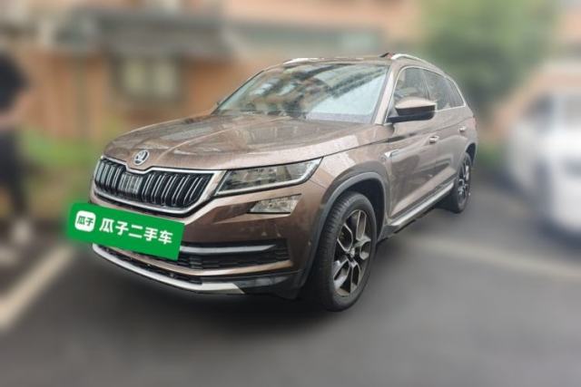 Used Skoda Kodiaq 2019 Updated TSI380 7-Seater All-Wheel-Drive Flagship Version China V Emission Standard