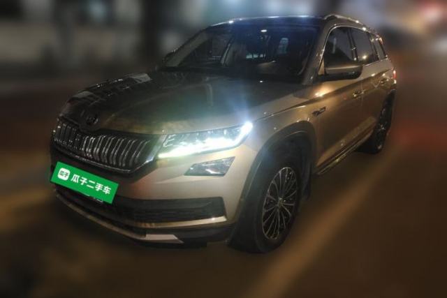 Used Skoda Kodiaq 2019 Facelifted TSI330 7-Seater Two-Wheel-Drive Luxury Enjoyment Edition China VI Standard