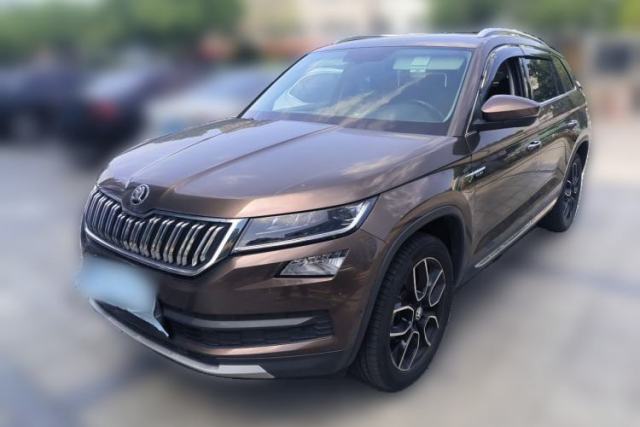 Used Skoda Kodiaq 2019 Facelifted TSI330 7-Seater Two-Wheel-Drive Luxury Enjoyment Edition China VI Standard