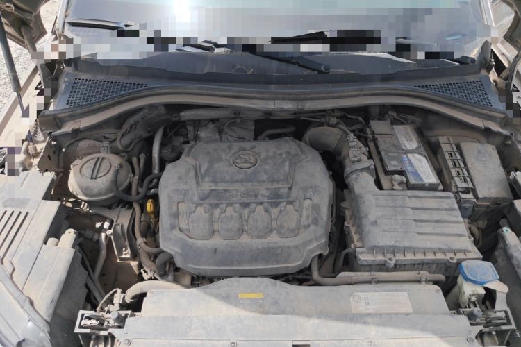Used Skoda Kodiaq 2019 TSI330 5-Seat Two-Wheel Drive Luxury Enjoyment Edition China V Standard Engine Bay