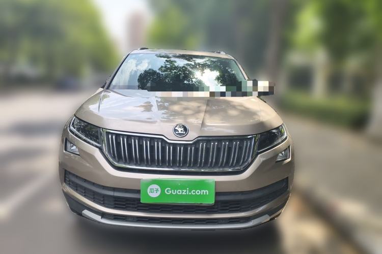 Used Skoda Kodiaq 2019 Facelifted TSI330 7-Seater Two-Wheel-Drive Luxury Enjoyment Edition China VI Standard Front