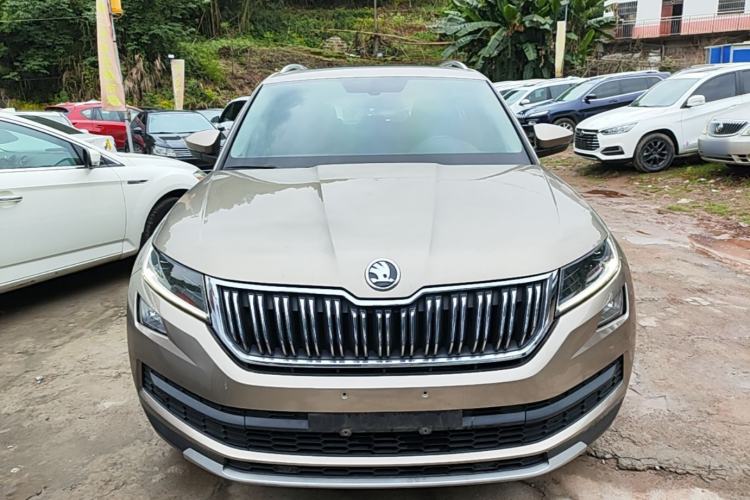 Used Skoda Kodiaq 2019 Facelifted TSI330 7-Seater Two-Wheel-Drive Luxury Enjoyment Edition China VI Standard Front