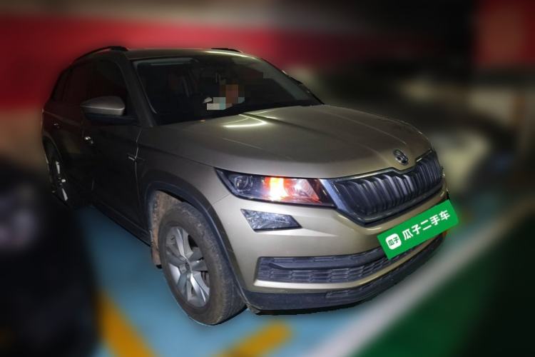 Used Skoda Kodiaq 2019 Restyled TSI330 5-Seater Two-Wheel Drive Standard Version China VI Front Right 45 Deg