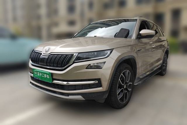 Used Skoda Kodiaq 2019 Facelifted TSI380 7-Seater All-Wheel-Drive Flagship Version China VI Standard