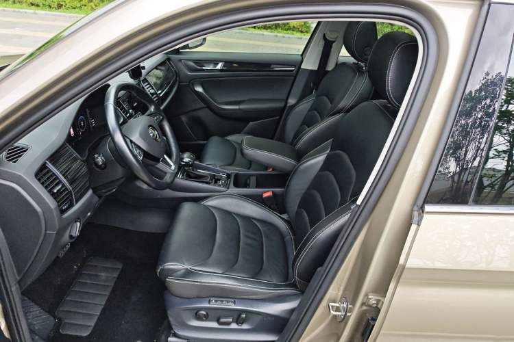 Used Skoda Kodiaq 2019 Facelifted TSI330 5-Seater Two-Wheel-Drive Luxury Enjoyment Edition China VI Standard Left Front Seat