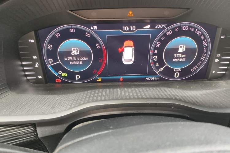 Used Skoda Kodiaq 2019 Facelifted TSI330 7-Seater Two-Wheel-Drive Luxury Enjoyment Edition China VI Standard Odometer Close Up