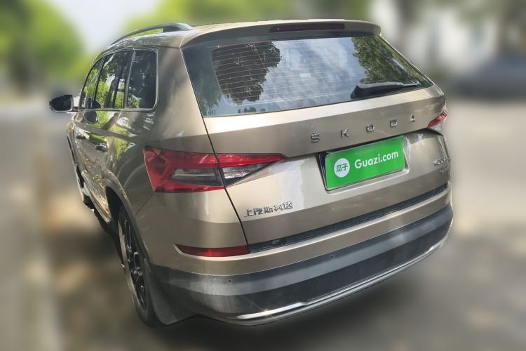 Used Skoda Kodiaq 2019 Facelifted TSI330 7-Seater Two-Wheel-Drive Luxury Enjoyment Edition China VI Standard Rear Left 45 Deg