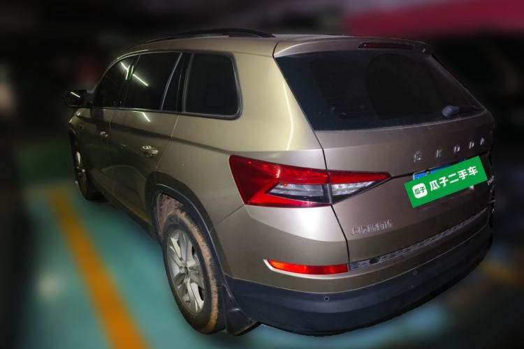 Used Skoda Kodiaq 2019 Restyled TSI330 5-Seater Two-Wheel Drive Standard Version China VI Rear Left 45 Deg