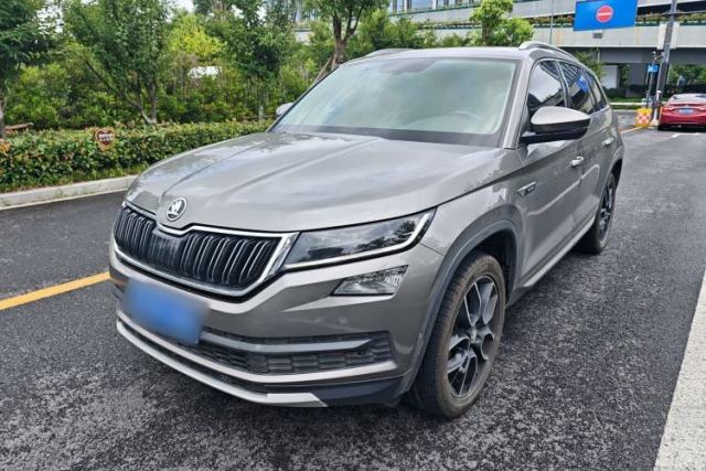 Used Skoda Kodiaq 2019 Facelifted TSI380 7-Seater All-Wheel-Drive Flagship Version China VI Standard