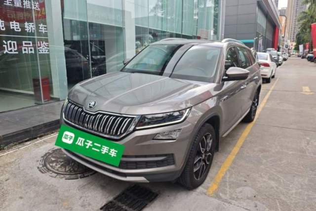 Used Skoda Kodiaq 2019 Facelifted TSI330 5-Seater Two-Wheel-Drive Luxury Enjoyment Edition China VI Standard