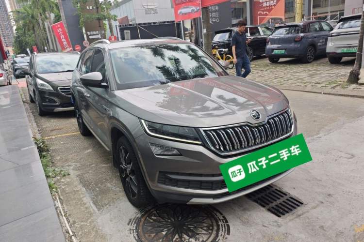 Used Skoda Kodiaq 2019 Facelifted TSI330 5-Seater Two-Wheel-Drive Luxury Enjoyment Edition China VI Standard Front Right 45 Deg