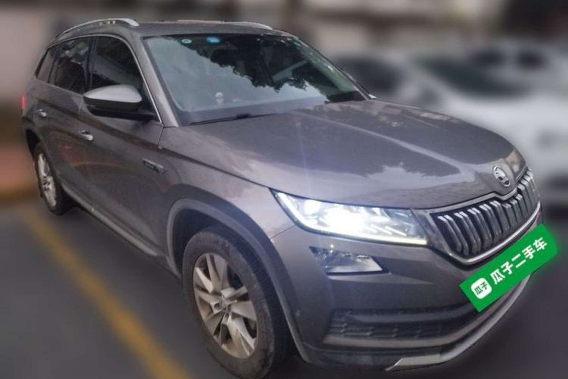 Used Skoda Kodiaq 2019 Facelifted TSI330 5-Seater Two-Wheel-Drive Luxury Enjoyment Edition China VI Standard Front Right 45 Deg