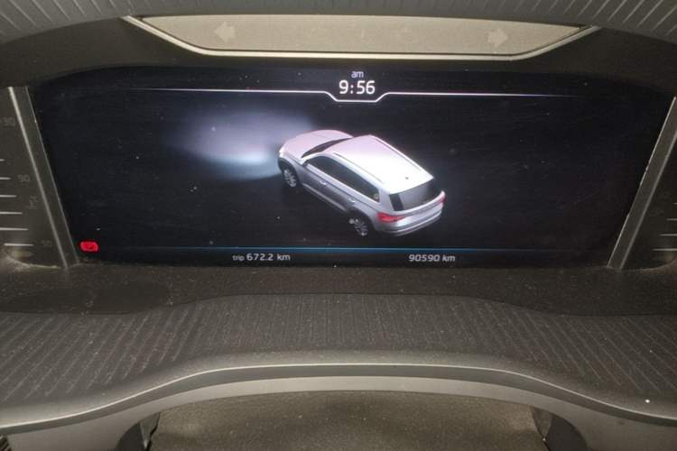 Used Skoda Kodiaq 2019 Facelifted TSI380 7-Seater All-Wheel-Drive Flagship Version China VI Standard Instrument Cluster