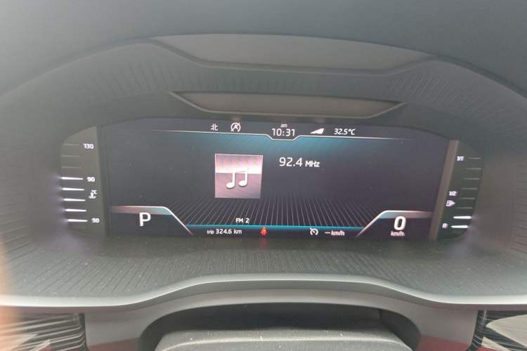 Used Skoda Kodiaq 2019 Facelifted TSI330 5-Seater Two-Wheel-Drive Luxury Enjoyment Edition China VI Standard Instrument Cluster