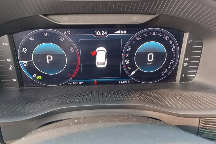 Used Skoda Kodiaq 2019 Facelifted TSI330 7-Seater Two-Wheel-Drive Luxury Enjoyment Edition China VI Standard Instrument Cluster