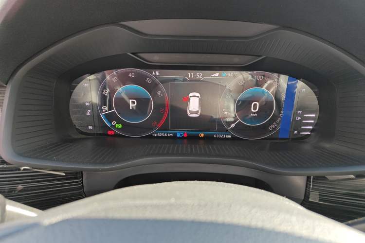 Used Skoda Kodiaq 2019 Facelifted TSI330 5-Seater Two-Wheel-Drive Luxury Enjoyment Edition China VI Standard Instrument Cluster