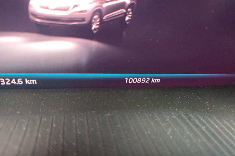 Used Skoda Kodiaq 2019 Facelifted TSI330 5-Seater Two-Wheel-Drive Luxury Enjoyment Edition China VI Standard Odometer Close Up