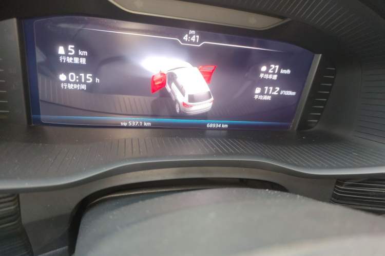 Used Skoda Kodiaq 2019 Facelifted TSI330 7-Seater Two-Wheel-Drive Luxury Enjoyment Edition China VI Standard Odometer Close Up