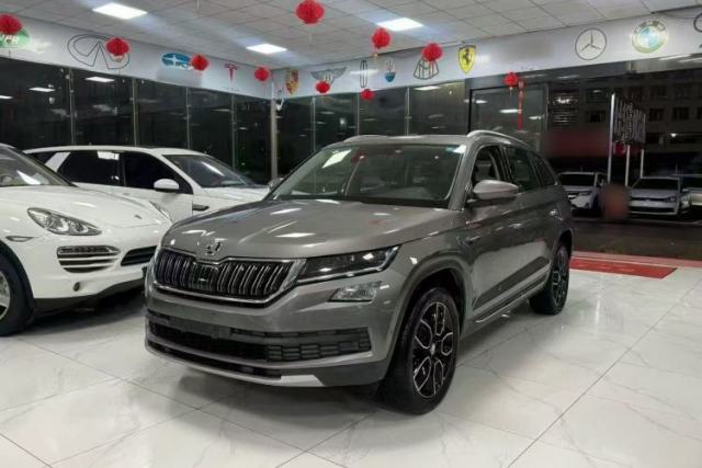 Used Skoda Kodiaq 2019 Facelifted TSI380 7-Seater All-Wheel-Drive Flagship Version China VI Standard