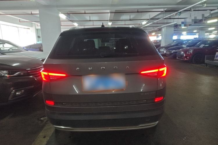 Used Skoda Kodiaq 2019 Facelifted TSI380 7-Seater All-Wheel-Drive Flagship Version China VI Standard Rear