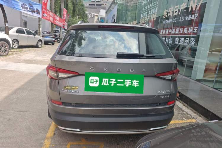 Used Skoda Kodiaq 2019 Facelifted TSI330 5-Seater Two-Wheel-Drive Luxury Enjoyment Edition China VI Standard Rear