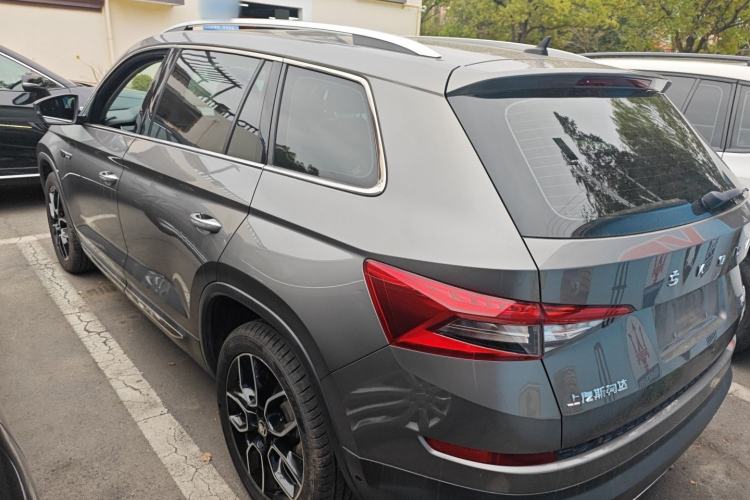 Used Skoda Kodiaq 2019 Facelifted TSI330 7-Seater Two-Wheel-Drive Luxury Enjoyment Edition China VI Standard Rear Left 45 Deg