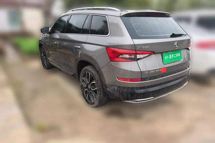 Used Skoda Kodiaq 2019 TSI380 7-Seater Four-Wheel Drive Luxury Enjoyment Edition China V Standard Rear Left 45 Deg
