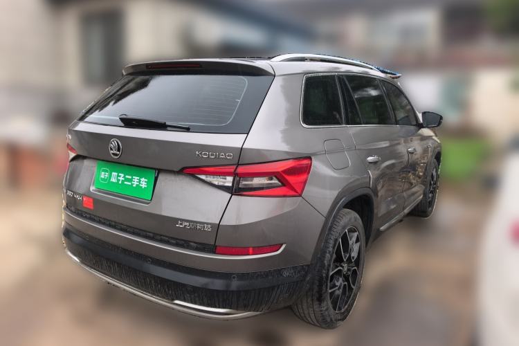 Used Skoda Kodiaq 2019 TSI380 7-Seater Four-Wheel Drive Luxury Enjoyment Edition China V Standard Rear Right 45 Deg