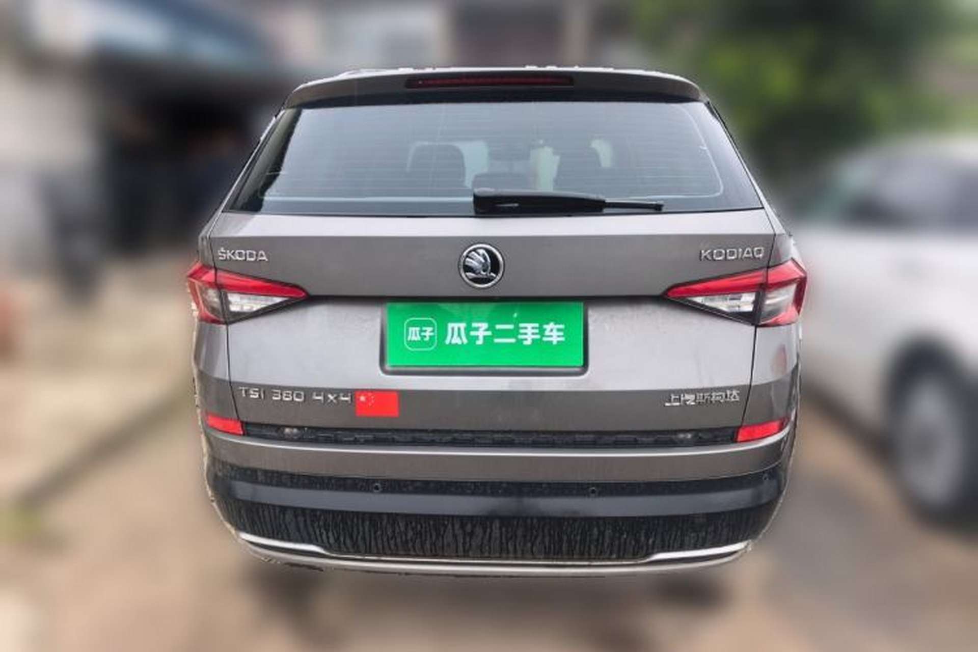 Used Skoda Kodiaq 2019 TSI380 7-Seater Four-Wheel Drive Luxury Enjoyment Edition China V Standard Rear