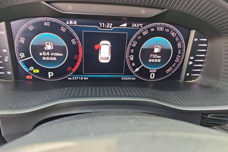Used Skoda Kodiaq 2019 Facelifted TSI330 5-Seater Two-Wheel-Drive Luxury Enjoyment Edition China VI Standard Odometer Close Up