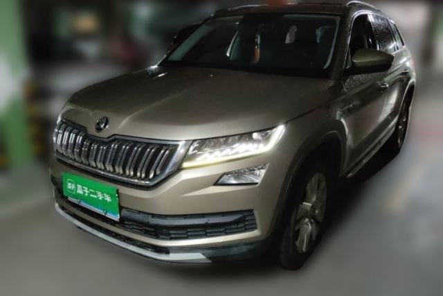 Used Skoda Kodiaq 2019 Facelifted TSI330 5-Seater Two-Wheel-Drive Luxury Enjoyment Edition China VI Standard