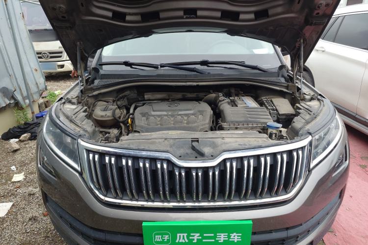 Used Skoda Kodiaq 2019 Restyled TSI330 5-Seater Two-Wheel Drive Comfort Version China V Emission Standard Engine Bay