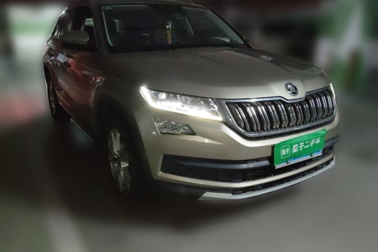 Used Skoda Kodiaq 2019 Facelifted TSI330 5-Seater Two-Wheel-Drive Luxury Enjoyment Edition China VI Standard Front Right 45 Deg