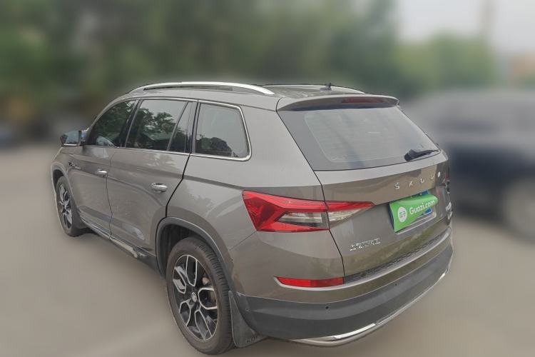Used Skoda Kodiaq 2019 Facelifted TSI330 5-Seater Two-Wheel-Drive Luxury Enjoyment Edition China VI Standard Rear Left 45 Deg