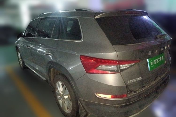 Used Skoda Kodiaq 2019 Facelifted TSI330 5-Seater Two-Wheel-Drive Luxury Enjoyment Edition China VI Standard Rear Left 45 Deg