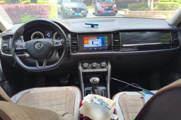 Used Skoda Kodiaq 2019 TSI330 5-Seat Two-Wheel Drive Luxury Enjoyment Edition China V Standard Center Console