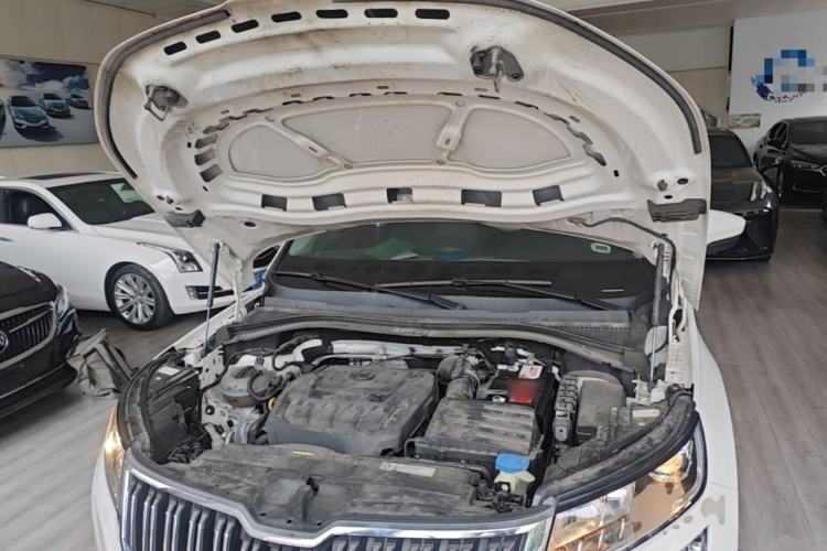 Used Skoda Kodiaq 2019 Restyled TSI330 5-Seater Two-Wheel Drive Comfort Version China VI Standard Engine Bay