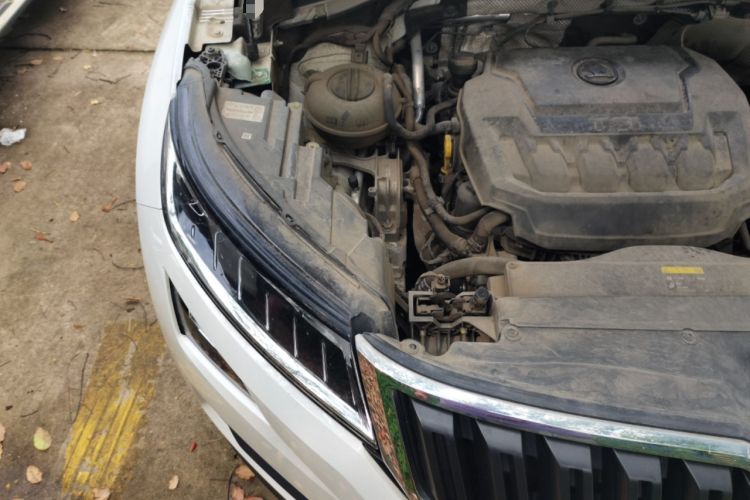 Used Skoda Kodiaq 2019 Restyled TSI330 5-Seater Two-Wheel Drive Standard Version China VI Engine Bay Right