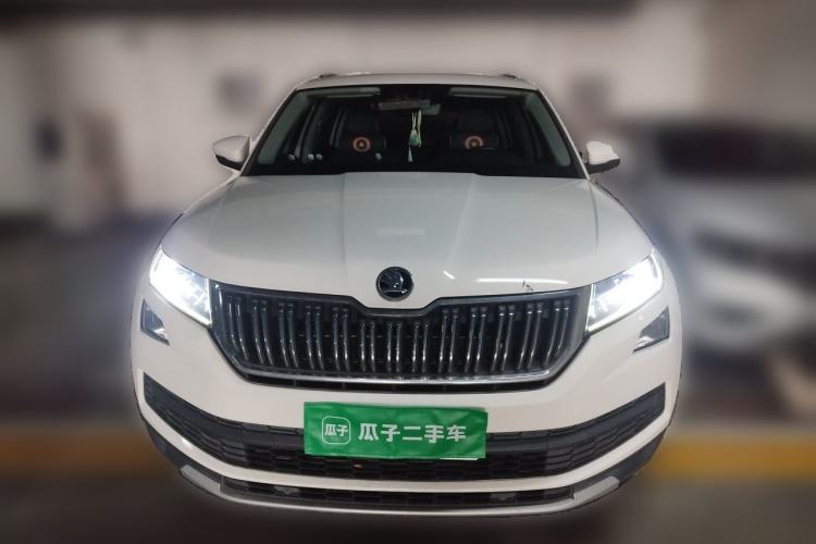 Used Skoda Kodiaq 2019 Facelifted TSI330 7-Seater Two-Wheel-Drive Deluxe Enjoyment Version China V Emission Standard Front