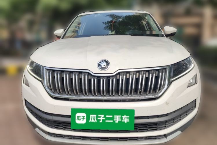 Used Skoda Kodiaq 2019 Facelifted TSI330 5-Seater Two-Wheel-Drive Luxury Enjoyment Edition China V Emission Standard Front