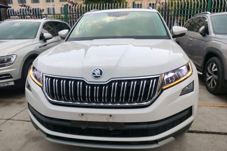 Used Skoda Kodiaq 2019 Facelifted TSI330 5-Seater Two-Wheel-Drive Luxury Enjoyment Edition China VI Standard Front