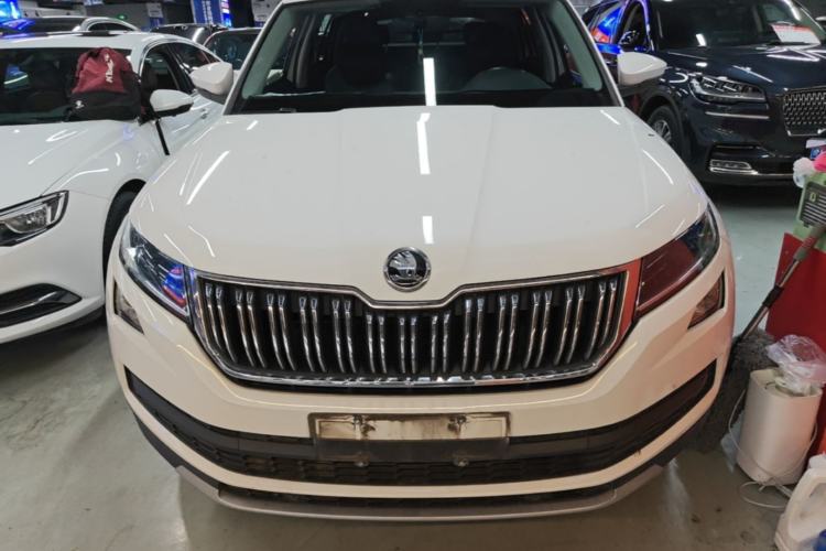 Used Skoda Kodiaq 2019 Facelifted TSI330 7-Seater Two-Wheel-Drive Luxury Enjoyment Edition China VI Standard Front