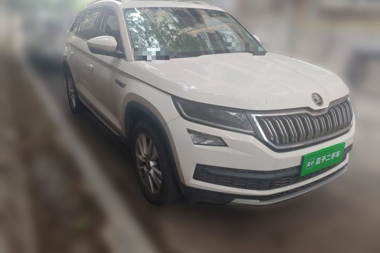 Used Skoda Kodiaq 2019 Facelifted TSI330 5-Seater Two-Wheel-Drive Luxury Enjoyment Edition China VI Standard Front Right 45 Deg