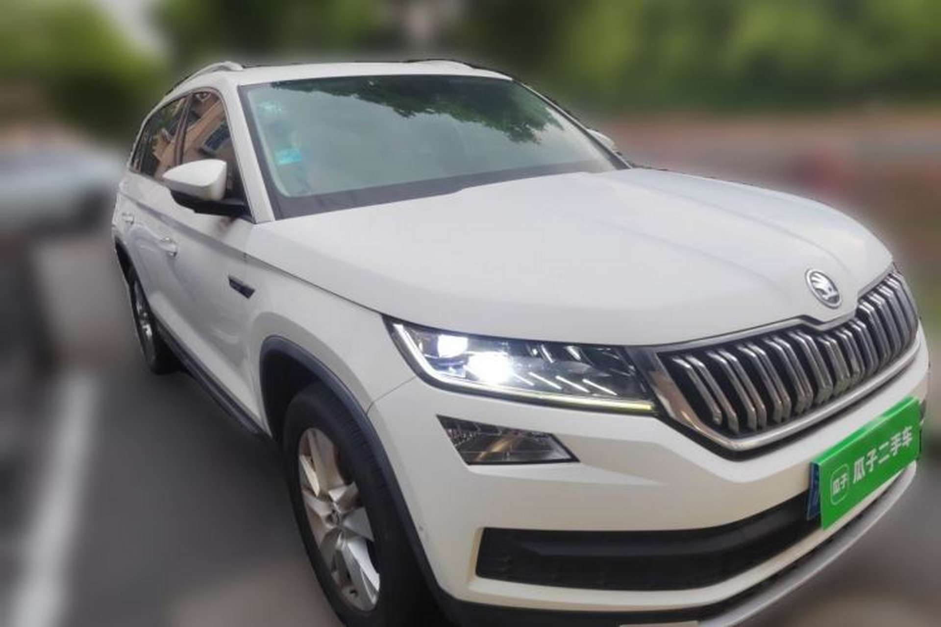 Used Skoda Kodiaq 2019 Facelifted TSI330 5-Seater Two-Wheel-Drive Luxury Enjoyment Edition China VI Standard Front Right 45 Deg