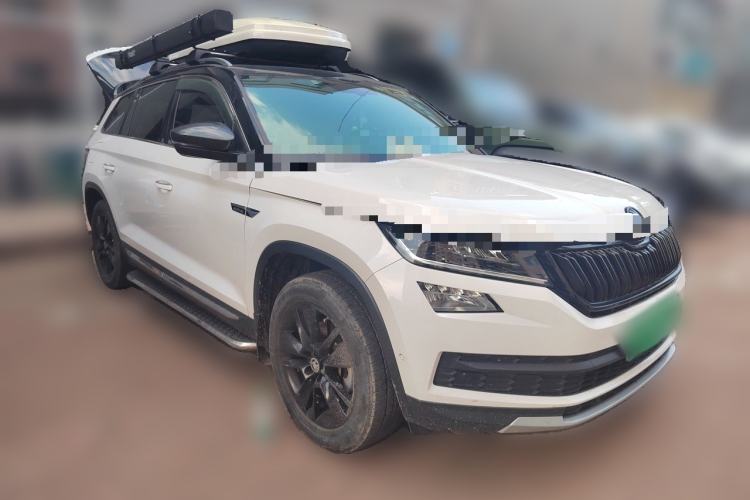 Used Skoda Kodiaq 2019 Facelifted TSI330 7-Seater Two-Wheel-Drive Luxury Enjoyment Edition China VI Standard Front Right 45 Deg