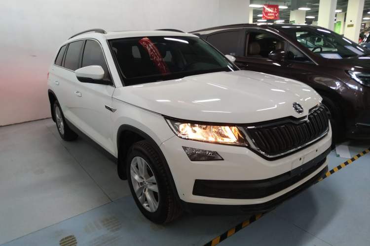 Used Skoda Kodiaq 2019 Restyled TSI330 5-Seater Two-Wheel Drive Standard Version China VI Front Right 45 Deg
