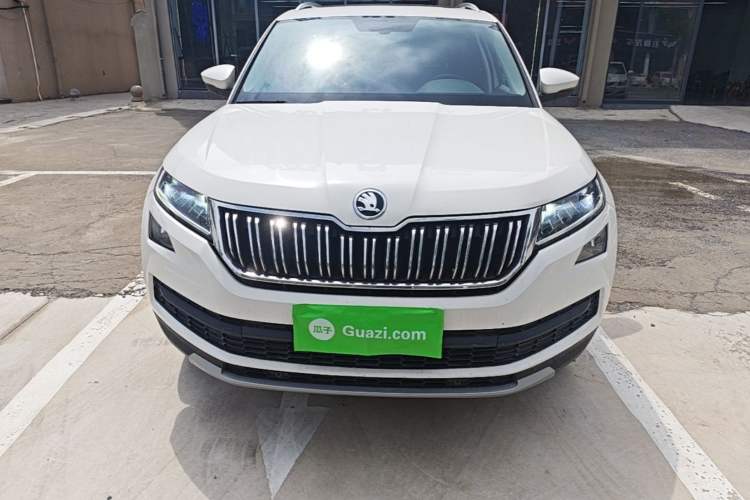 Used Skoda Kodiaq 2019 Facelifted TSI330 7-Seater Two-Wheel-Drive Luxury Enjoyment Edition China VI Standard Front